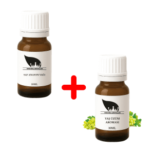 10ML Saf Anason Yağı + 10ML Yaş Üzüm Aroması